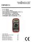 DVM851 3 1/2 DMM 3 1/2-DIGIT DMM MULTIMÈTRE NUMÉRIQUE LCD 3 ½ MULTÍMETRO 3 ½ DÍGITOS 3 ½-STELLIGES MULTIMETER CYFROWY MULTIMIERNIK 3 1/2