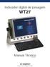 Indicador digital de pesagem WT27. Manual Técnico. vd15 c13 r02. Soluções Globais em Sistemas de Pesagem