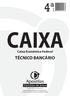 CAIXA. Caixa Econômica Federal TÉCNICO BANCÁRIO. Errata 001 de 30 de março de 2012