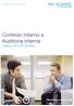 Controlo Interno e Auditoria Interna Lisboa, 24 e 25 de Maio