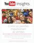 Insights trimestrais para marcas do Google e do YouTube