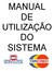 MANUAL DE UTILIZAÇÃO DO SISTEMA