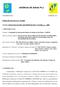 AGÊNCIA DE ÁGUA PCJ PARECER TÉCNICO Nº: 01/2007. Assunto: SOLICITAÇÃO DE ABATIMENTO DO VALOR DBO - 2006 1. IDENTIFICAÇÃO