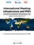 International Meeting Infrastructure and PPPs