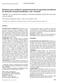 Diretrizes para avaliação somatossensorial em pacientes portadores de disfunção temporomandibular e dor orofacial*