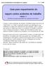 Guia para requerimento do. seguro contra acidentes de trabalho