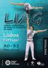 TORNEIO INTERNACIONAL DE GINÁSTICA ACROBÁTICA DE LISBOA. Lisboa. Portugal DIRETRIZES 30-31 ORGANIZAÇÃO APOIO