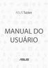 ASUS Tablet MANUAL DO USUÁRIO