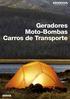 Geradores Moto-Bombas Carros de Transporte