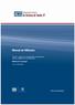 Manual de Utilizador. SCDGF - Sistema de Classificação de Doentes de Apoio à Gestão e ao Financiamento. Módulo de Facturação