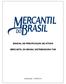 MANUAL DE PRECIFICAÇÃO DE ATIVOS MERCANTIL DO BRASIL DISTRIBUIDORA TVM