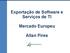 Exportação de Software e Serviços de TI. Mercado Europeu. Allan Pires