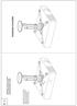 Instalação Concluida. IMPORTANTE: Não solte o conjunto Base-Projetor até que ele esteja. perfeitamente fixado ao suporte.