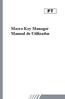 Macro Key Manager Manual de Utilizador