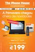 199* A Primavera chegou. cheia de novidades. www.phonehouse.pt. Asus Eee PC 1005PE 338,90. PEN Optimus Kanguru 3.6 Mbps 299,00 39,90