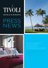 PRESS NEWS TIVOLI HOTELS & RESORTS EXPERIENCE MORE