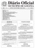 Diário Oficial MUNICÍPIO DE GOIÂNIA 2006 GOIÂNIA, 21 DE NOVEMBRO - TERÇA-FEIRA DECRETOS