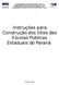 Instruções para Construção dos Sites das Escolas Públicas Estaduais do Paraná