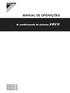 MANUAL DE OPERAÇÕES. Ar condicionado do do sistema REYAQ10P7Y1B REYAQ12P7Y1B REYAQ14P7Y1B REYAQ16P7Y1B