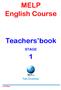 MELP English Course. Teachers book