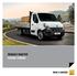 RenaULT master chassi cabine