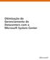 Otimização do Gerenciamento de Datacenters com o Microsoft System Center