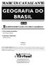 MARCUS CAVALCANTE GEOGRAFIA DO BRASIL. 1ª Edição OUT 2012