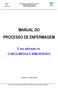 MANUAL DO PROCESSO DE ENFERMAGEM