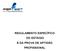 REGULAMENTO ESPECÍFICO DO ESTÁGIO E DA PROVA DE APTIDÃO PROFISSIONAL