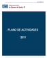 PLANO DE ACTIVIDADES 2011-03-