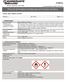 Ficha de Informações de Segurança de Produtos Químicos. Revisão: 3 04/11/2013 Página: 1/ 9