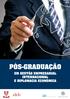 PÓS-GRADUAÇÃO EM GESTÃO EMPRESARIAL INTERNACIONAL E DIPLOMACIA ECONÓMICA