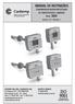 MANuAL DE INStruçÕES. TRANSMISSOR MICROPROCESSADO DE TEMPERATURA E UMIDADE Mod.: S501. Versão 1.01 / Revisão 1