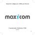 Manual de Configuração e Utilização MaxCom. Comunicador Telefónico GSM v.2.1