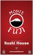 Sushi House. www.montefuji.com. Curtir