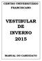 VESTIBULAR DE INVERNO 2015