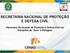 SECRETARIA NACIONAL DE PROTEÇÃO E DEFESA CIVIL. Panorama da atuação de Proteção e Defesa Civil em Situações de Seca e Estiagem