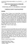 ASPECTOS NUTRICIONAIS NA SÍNDROME METABÓLICA¹ NUTRITIONAL ASPECTS OF THE METABOLIC SYNDROME