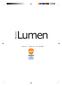 Lumen REVISTA. Lumen. Volume 15 - Número 36 - Junho de 2009. Volume 15 - Número 36 - Junho de 2009