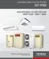 Linha Multi Split Inverter R-410A SET FREE HIGH EFFICIENCY HI-COP ECO FLEX FRONT FLOW MINI ÁGUA. www.hitachiapb.com.br