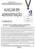 AUXILIAR EM ADMINISTRAÇÃO