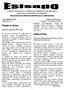 Boletim Semanal do Sistema de Informação de Mercados Agrícolas da Província de Nampula. Publicação da Direcção Provincial da Agricultura