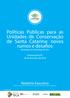 Políticas Públicas para as Unidades de Conservação de Santa Catarina: novos rumos e desafios