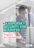 KASPERSKY SECURITY FOR BUSINESS