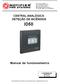 ID50 Series Panel - Operating Manual CENTRAL ANALÓGICA DETEÇÃO DE INCÊNDIOS ID50. Manual de funcionamento