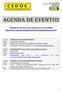 A Agenda de Eventos já esta disponível no site do MME: http://www.mme.gov.br/sgm/menu/comunicacao/eventos.html