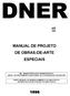 DNER MANUAL DE PROJETO DE OBRAS-DE-ARTE ESPECIAIS