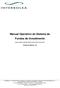 Manual Operativo do Sistema de Fundos de Investimento