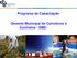 Programa de Capacitação Gerente Municipal de Convênios e Contratos - GMC