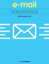 e-mail Guia Prático do correio-electrónico com Gmail, Microsoft Outlook e Windows Mail LIBÓRIO MANUEL SILVA